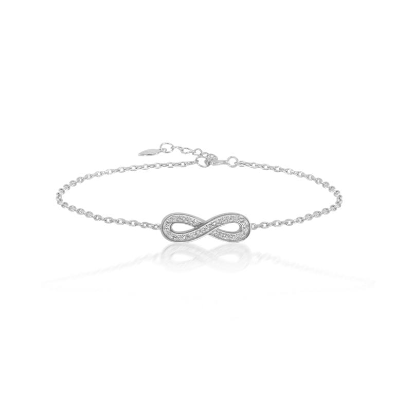 צמיד Infinity - אהבה אינסופית. מנצנץ ללא הפסקה להופעה המושלמת שלך!