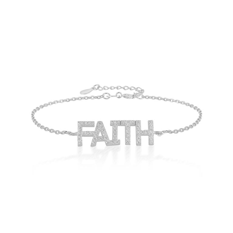 צמיד Faith - זרקונים מהממים ויוקרתיים מנצנצים ללא הפסקה מושלם לאהובתך!