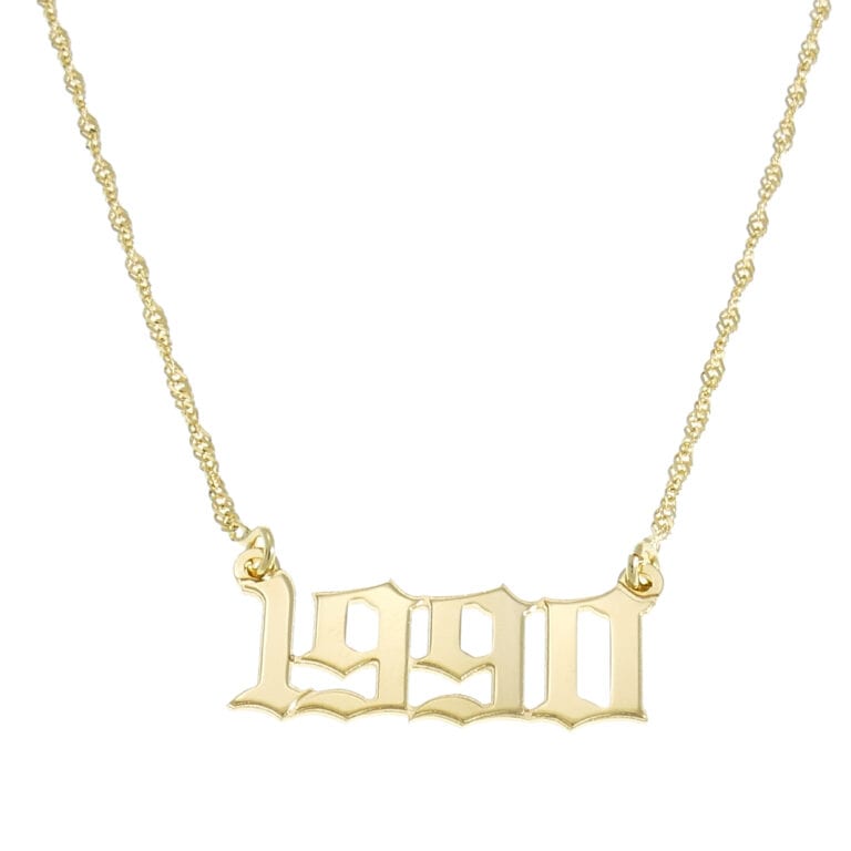 שרשרת שנתון – שנת לידה קלאסית